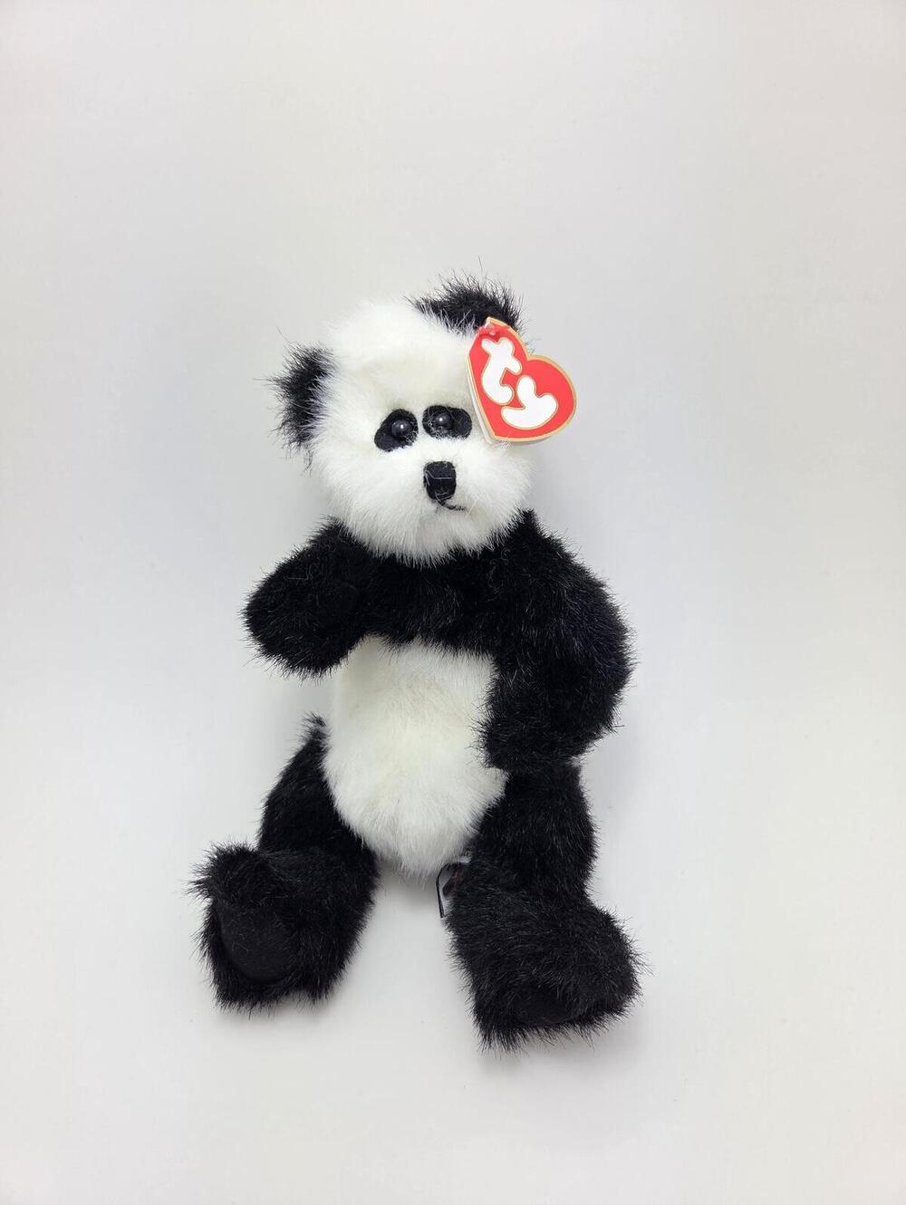 Ty Attic Treasures Collection “Checkers” the Panda (6 inch)